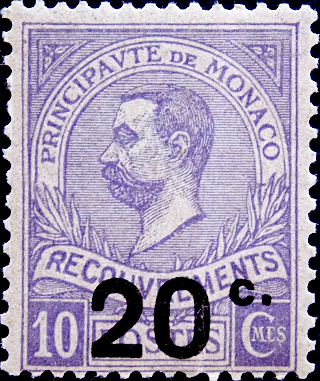  1919  Prince Albert I (1848-1922)  20  .  .  4  .